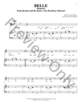 Belle (Reprise) piano sheet music cover